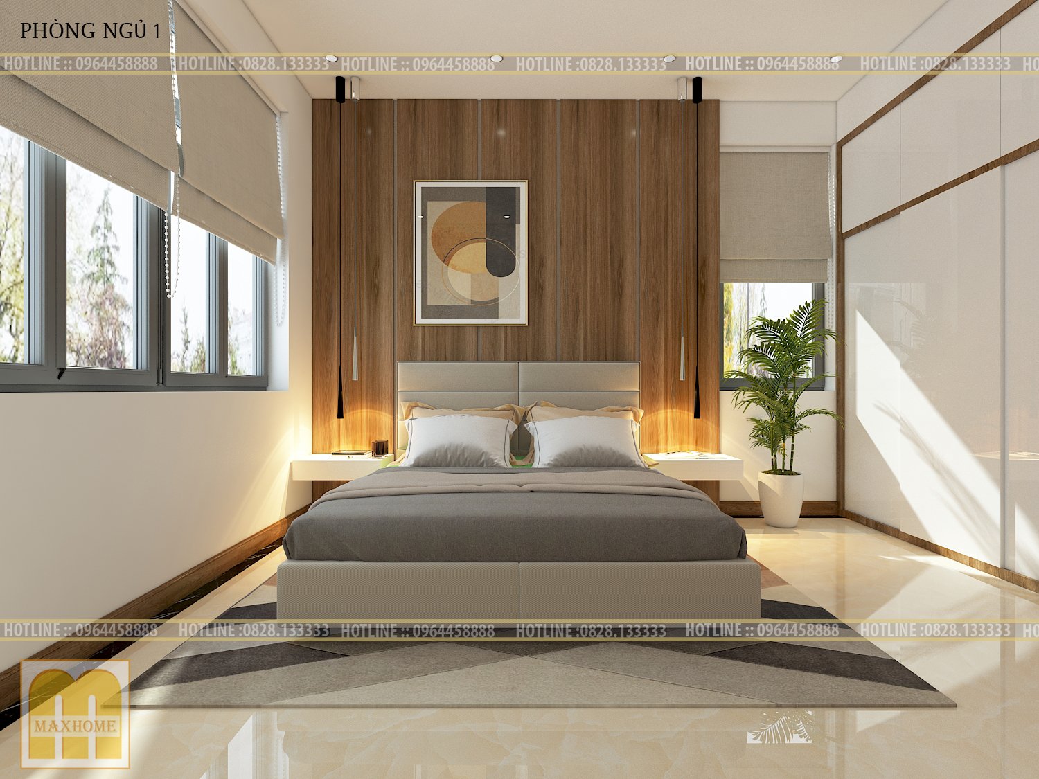 Cách bố trí cửa sổ phòng ngủ hợp phong thủy đón vượng khí
