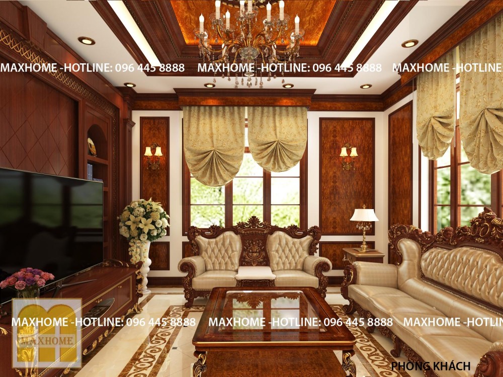 Nội thất lâu đài tại Hải Phòng