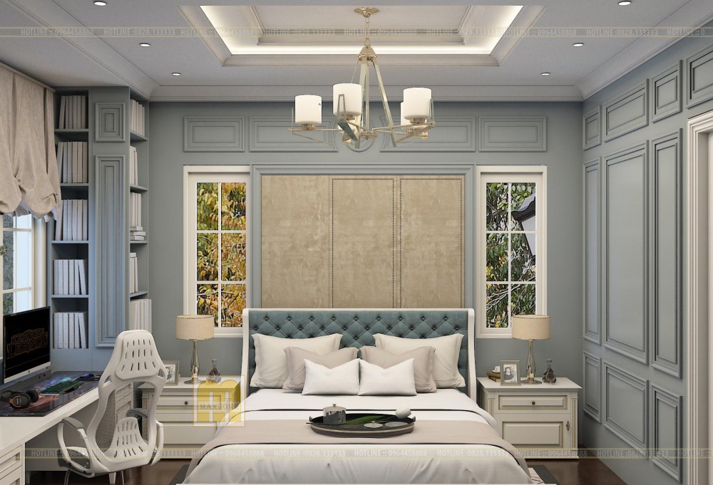 Thiết kế nội thất biệt thự liền kề nhà chị Nga - Xuân Phương, Hà Nội