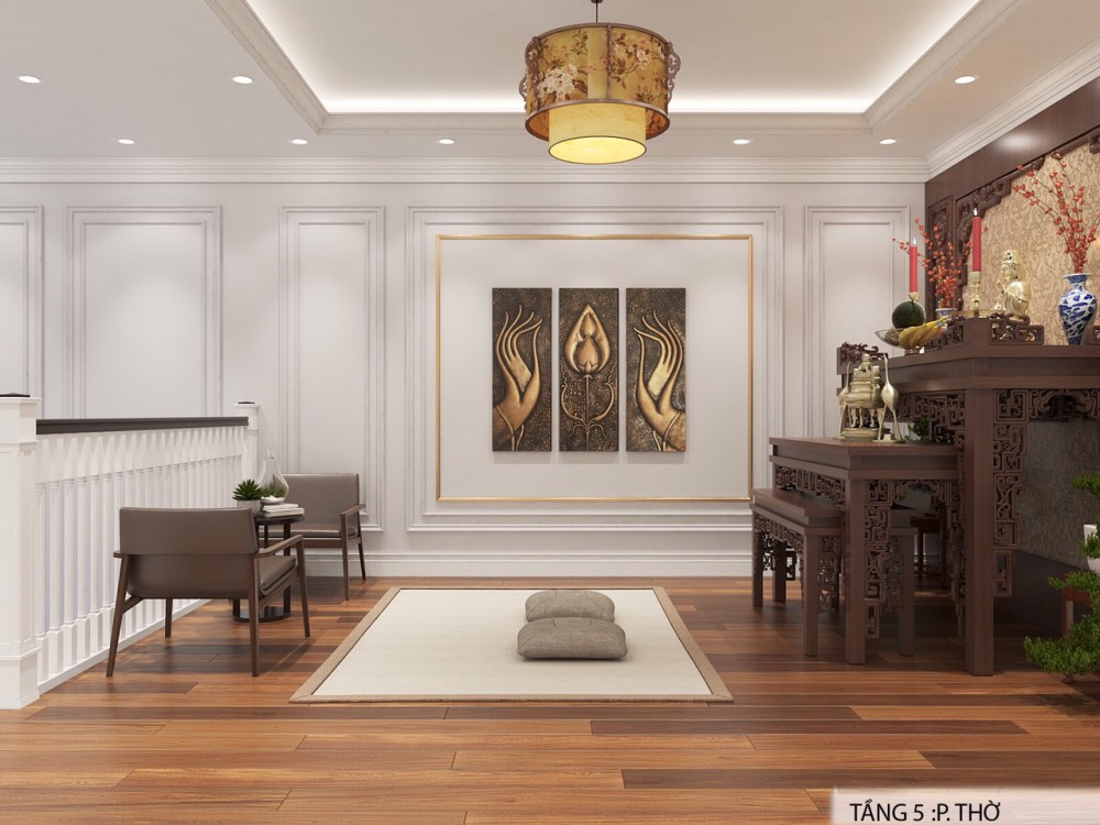 Thiết kế nội thất nhà anh Sơn - biệt thự Thảo Điền,tp.HCM
