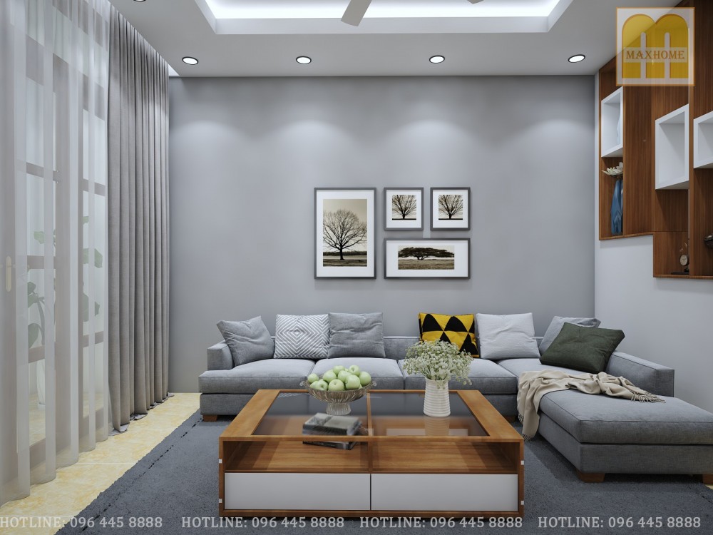 Thiết kế thi công nội thất phong cách hiện đại cho Ms.Sao Mai - Hà Nội