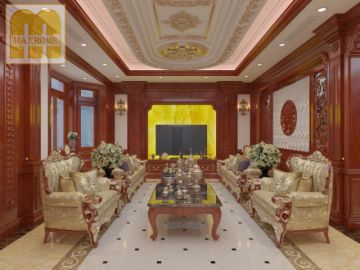 Nội thất lâu đài tại Hải Phòng